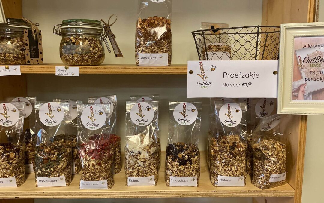 Handgemaakte granola
