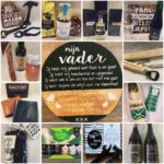 Collage van vaderdagcadeautjes bij Van Sinckel
